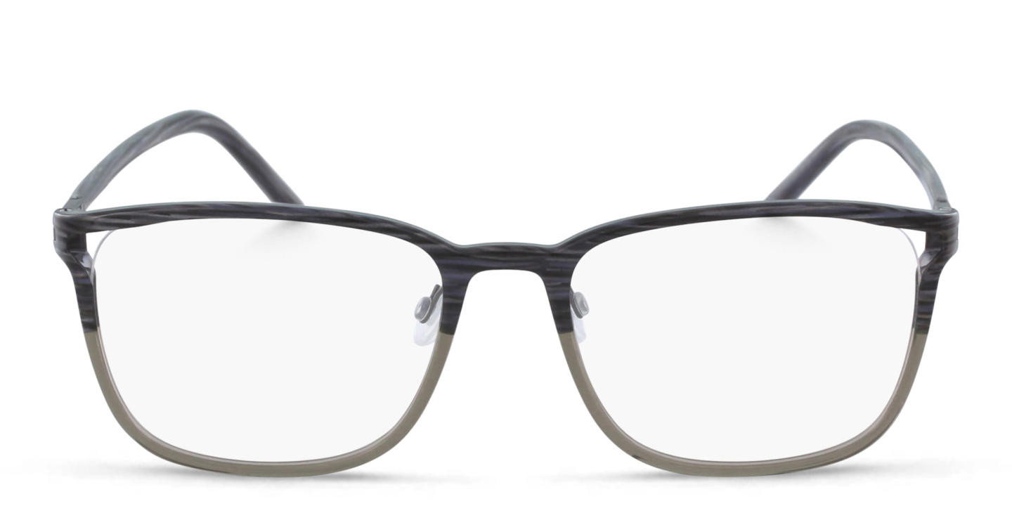 Shop Pure Square Eyeglasses in Grey online.