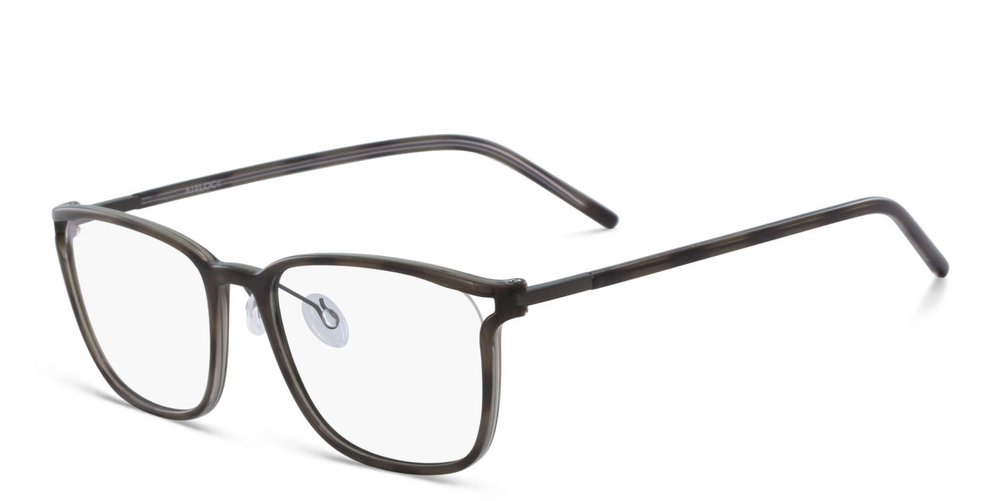 Shop Pure Square Eyeglasses in Brown online.