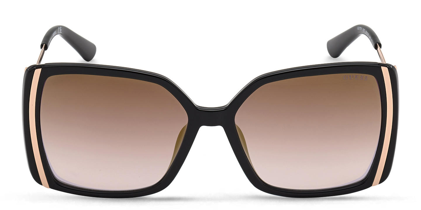 Guess Oversized Square Sunglasses in Black – Product Photo 0