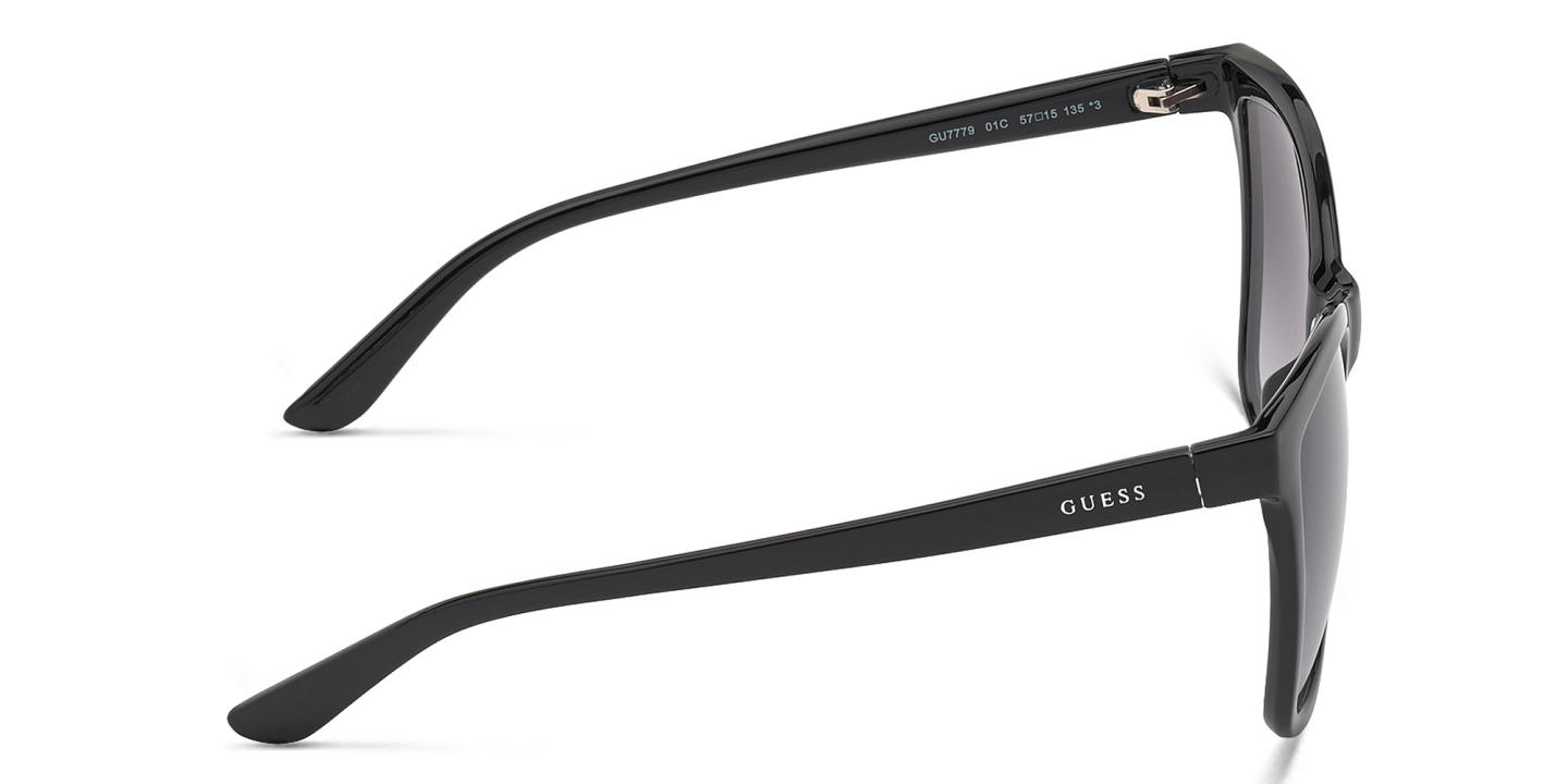 Guess Square Sunglasses in Black – Product Photo 2