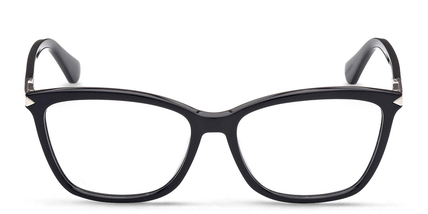 Shop Guess Square Eyeglasses in Black online.