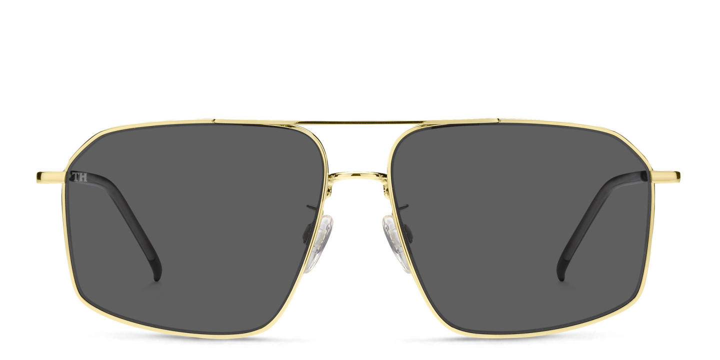 Tommy Hilfiger Square Sunglasses in Gold – Product Photo 0