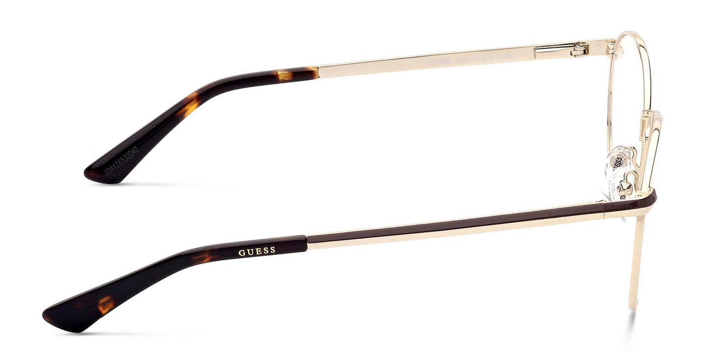Guess Round Eyeglasses in Gold – Product Photo 2