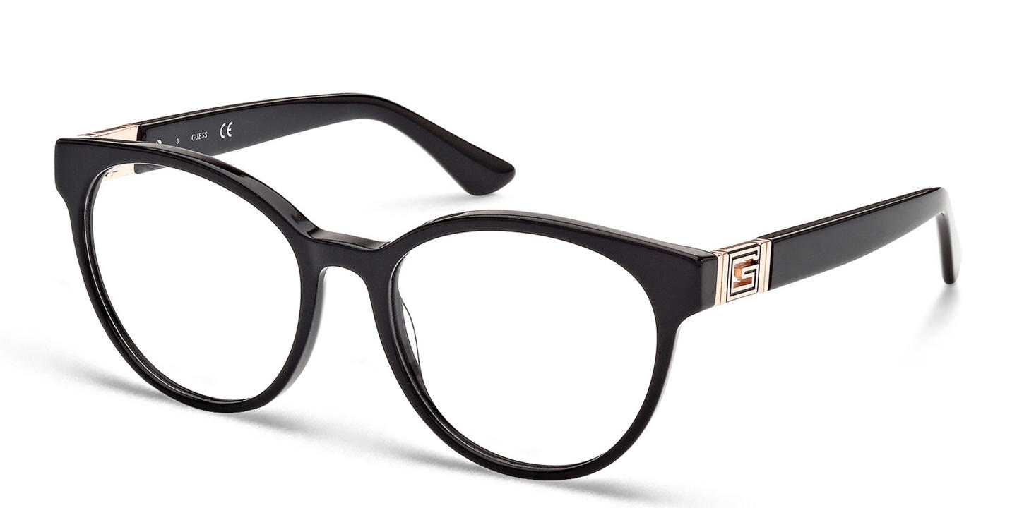 Guess Round Eyeglasses in Black – Product Photo 1