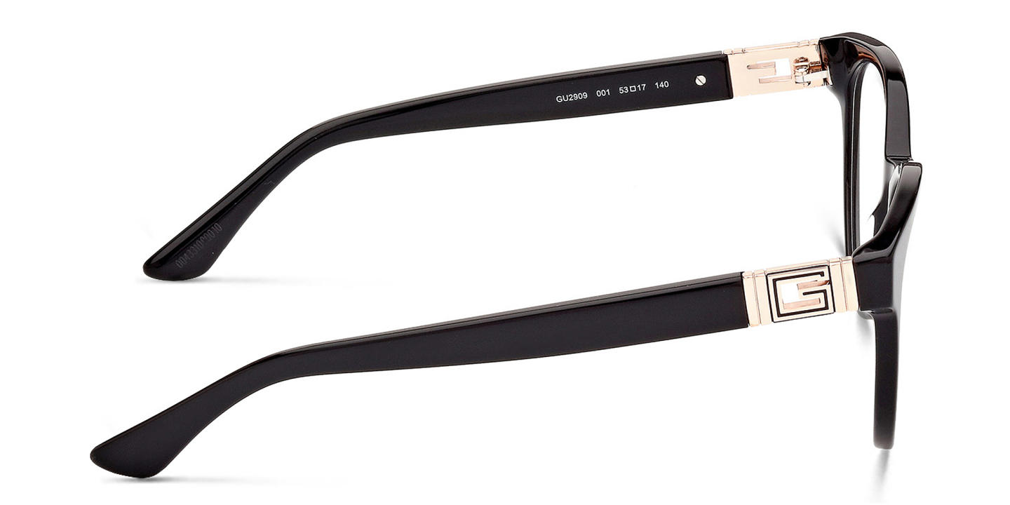 Guess Round Eyeglasses in Black – Product Photo 2