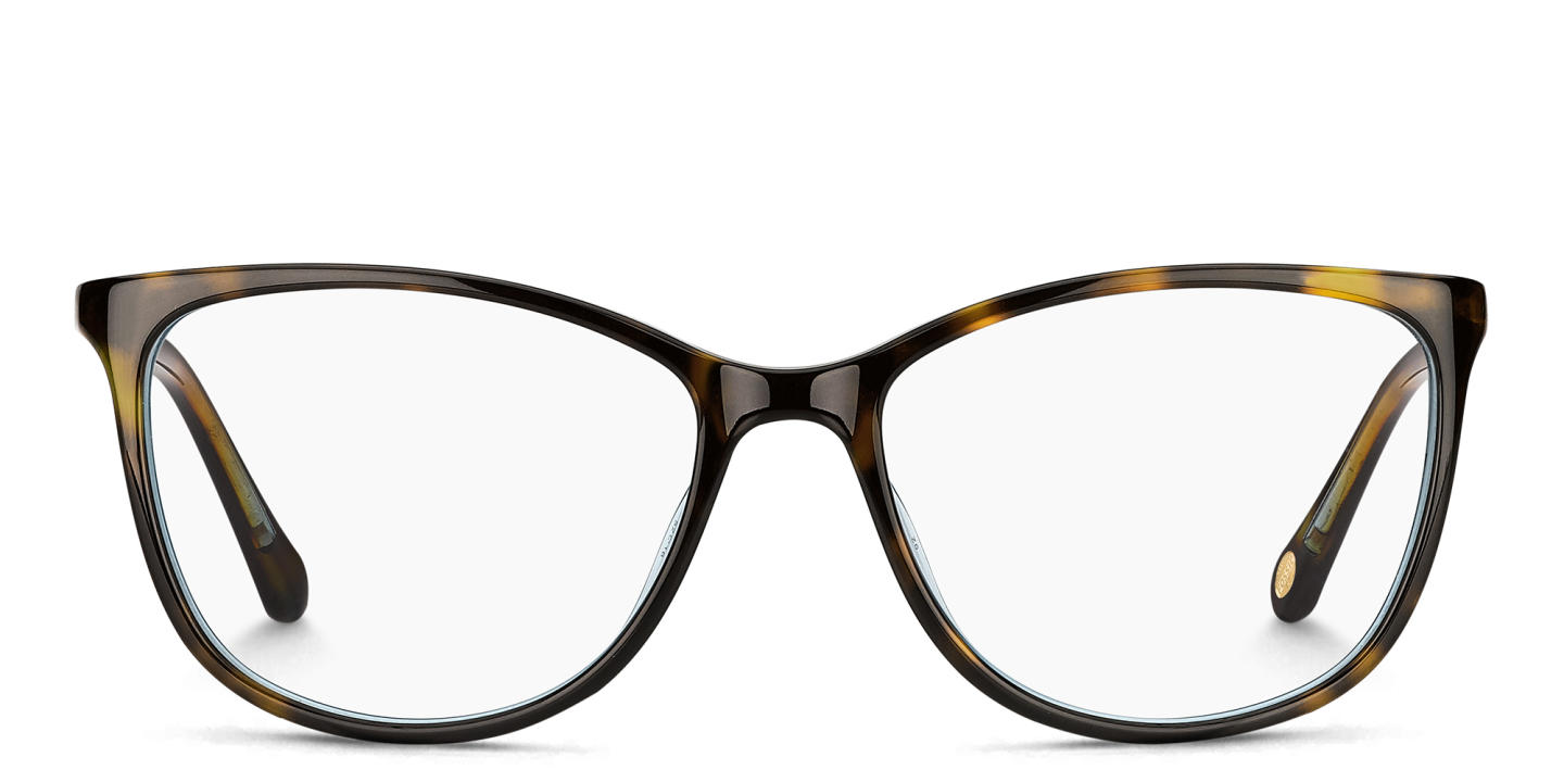 Fossil Cat-Eye Eyeglasses in Havana – Product Photo 0
