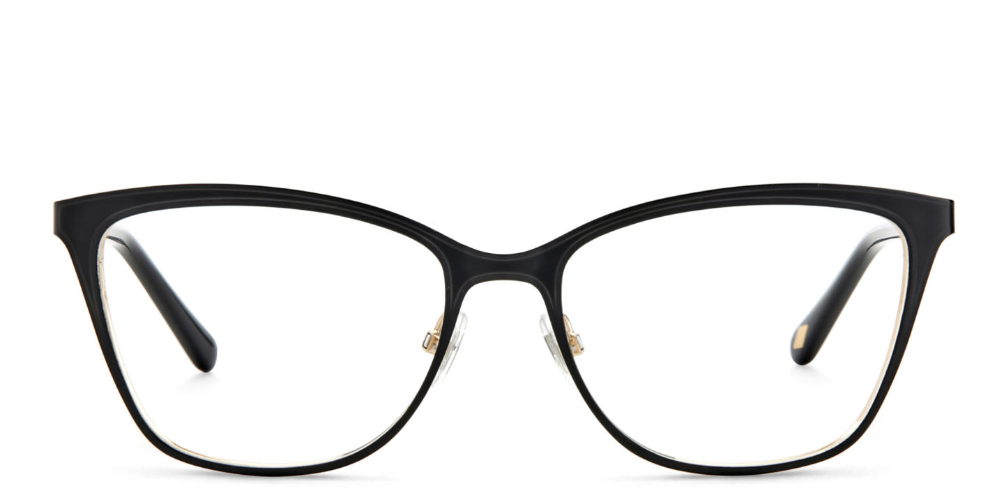 Fossil Cat-Eye Eyeglasses in Black – Product Photo 0