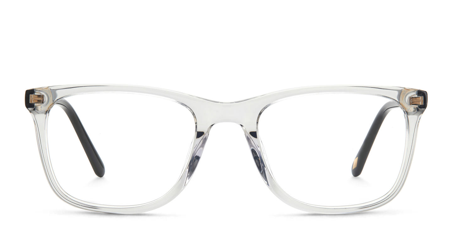 Fossil Rectangle Eyeglasses in Clear – Product Photo 0