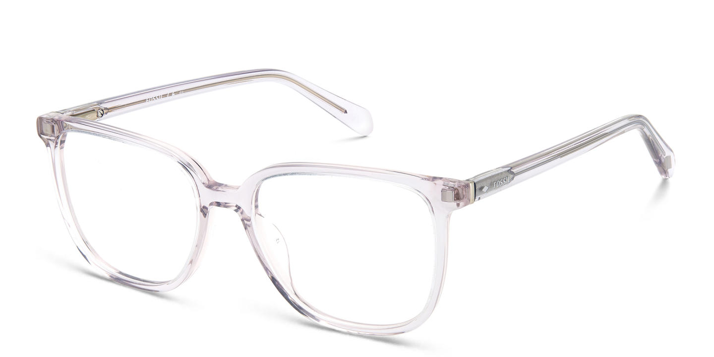 Fossil Square Eyeglasses in Purple – Product Photo 1
