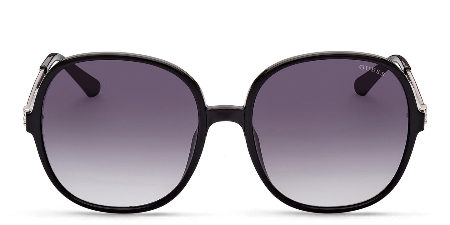 Guess Oversized Round Sunglasses in Black – Product Photo 0