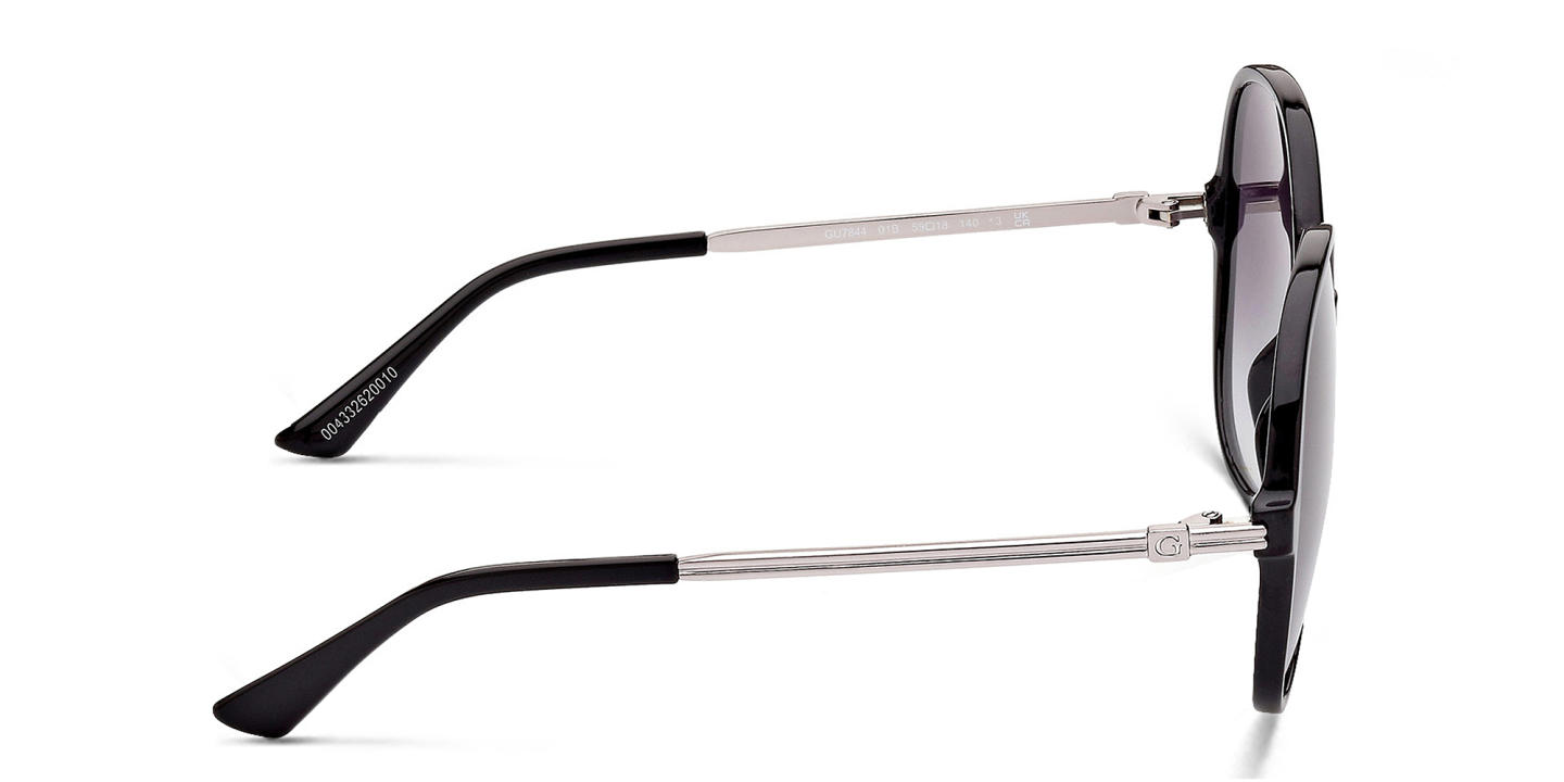 Guess Oversized Round Sunglasses in Black – Product Photo 2