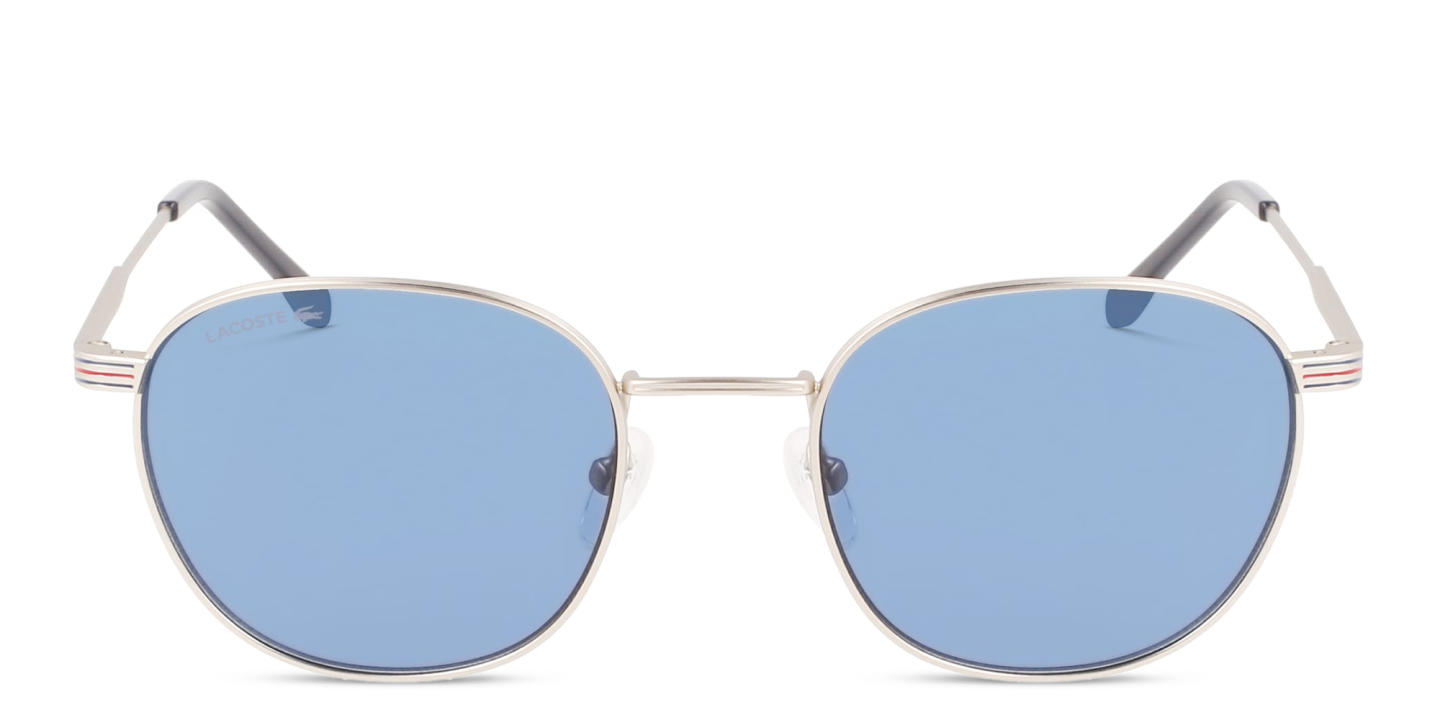 نظارات شمسية دائرية من لاكوست بلون فضي - صورة المنتج 0