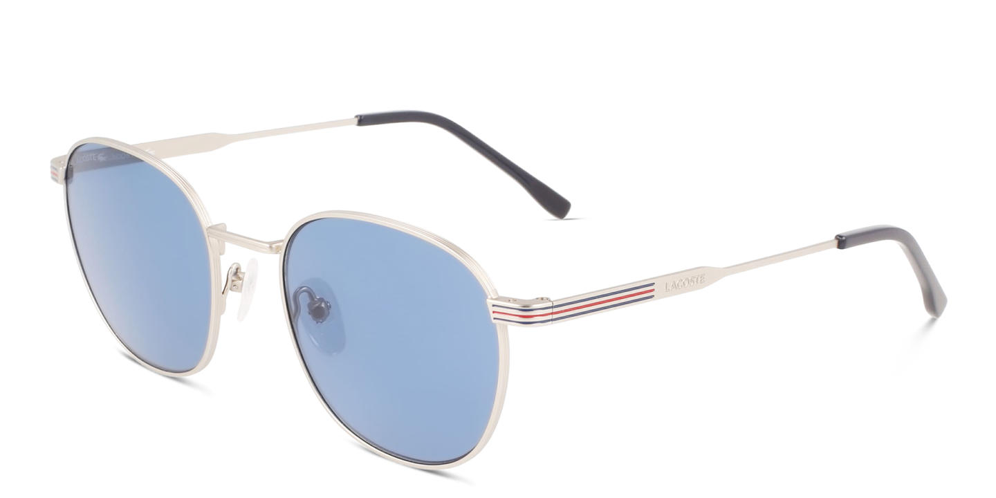 Lacoste Round Sunglasses in Silver – Product Photo 1