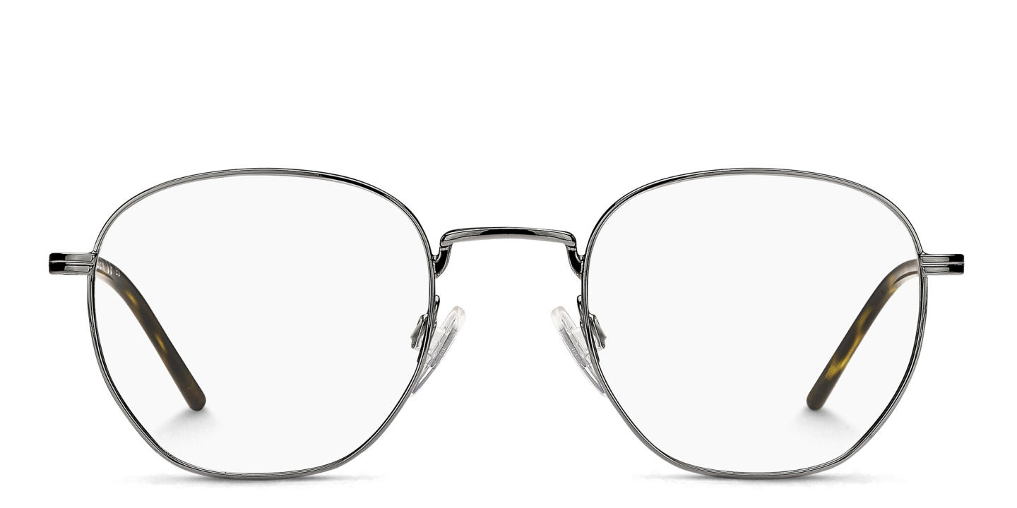 Tommy Hilfiger Unisex Irregular Eyeglasses in Silver – Product Photo 0