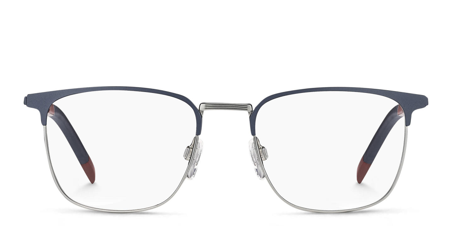 Tommy Hilfiger Square Eyeglasses in Blue – Product Photo 0