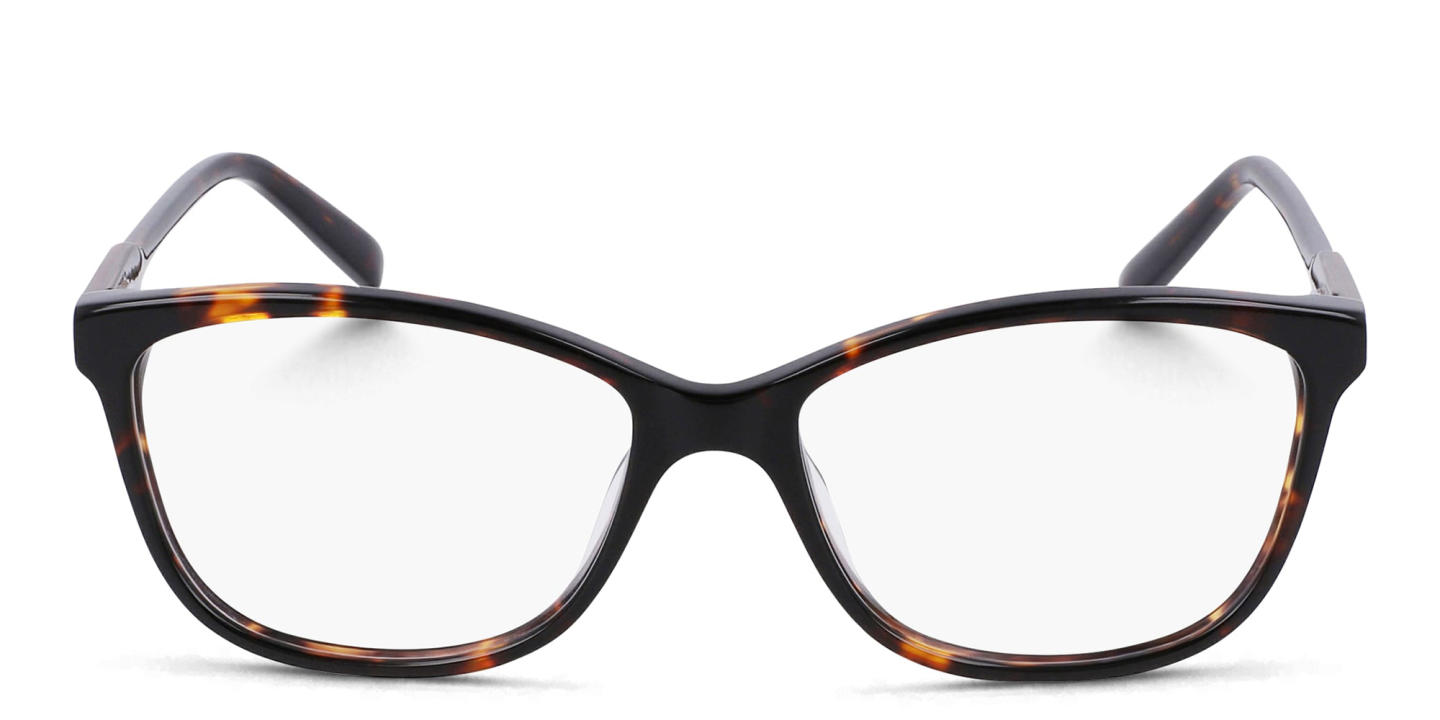 Shop DKNY Rectangle Eyeglasses in Tortoise online.