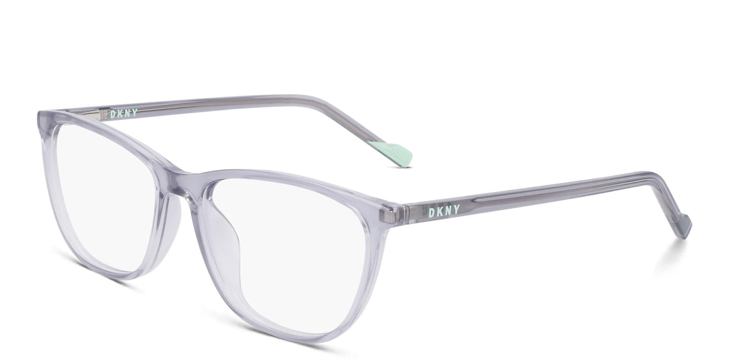 DKNY Square Eyeglasses in Grey – Product Photo 1