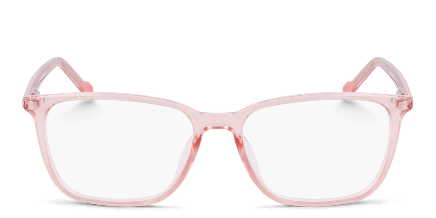 DKNY Square Eyeglasses in Pink – Product Photo 0