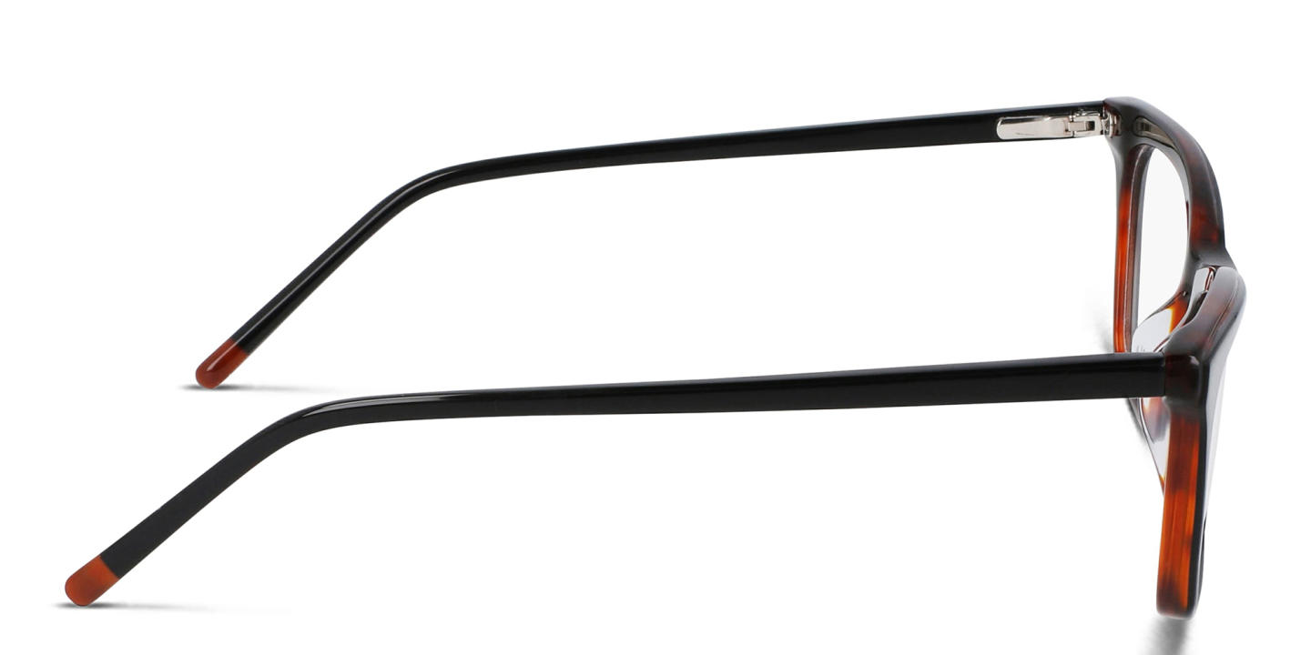 DKNY Rectangle Eyeglasses in Black – Product Photo 2