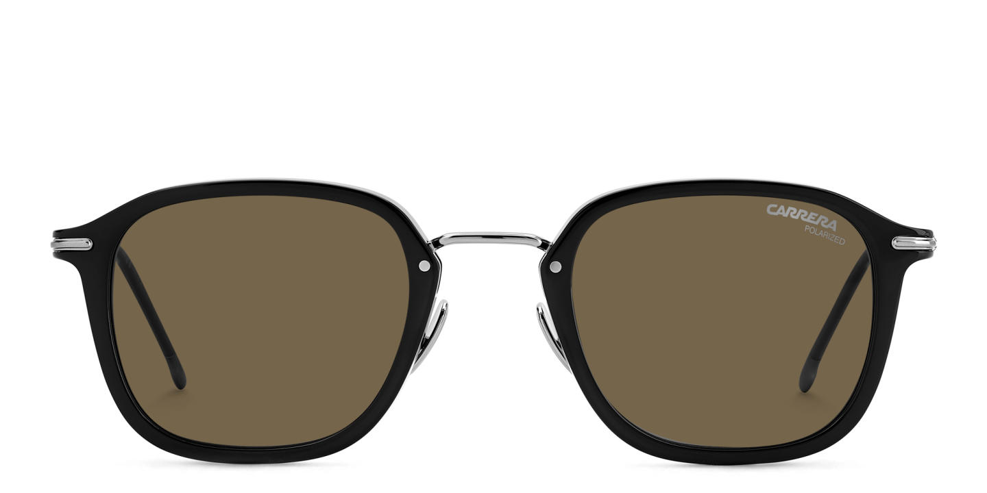 Carrera Round Sunglasses in Black – Product Photo 0