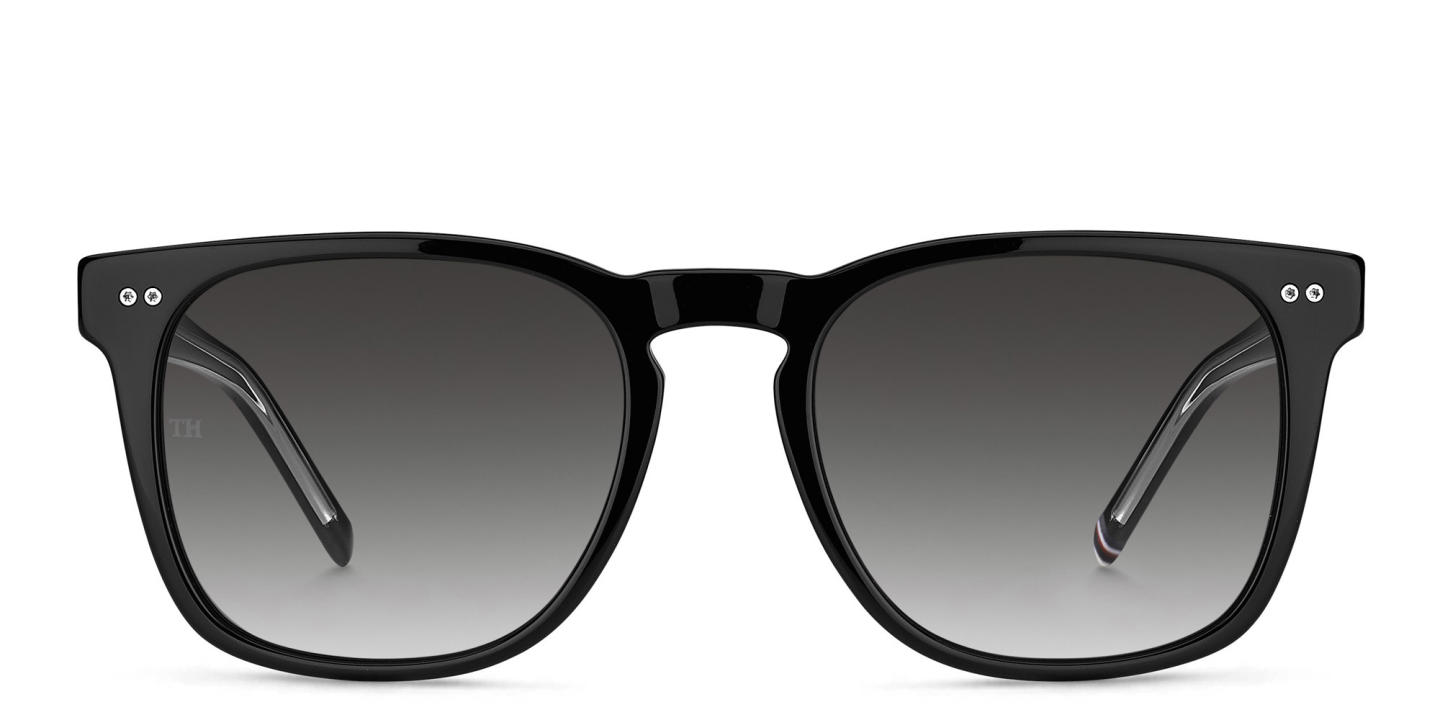 Tommy Hilfiger Square Sunglasses in Black – Product Photo 0
