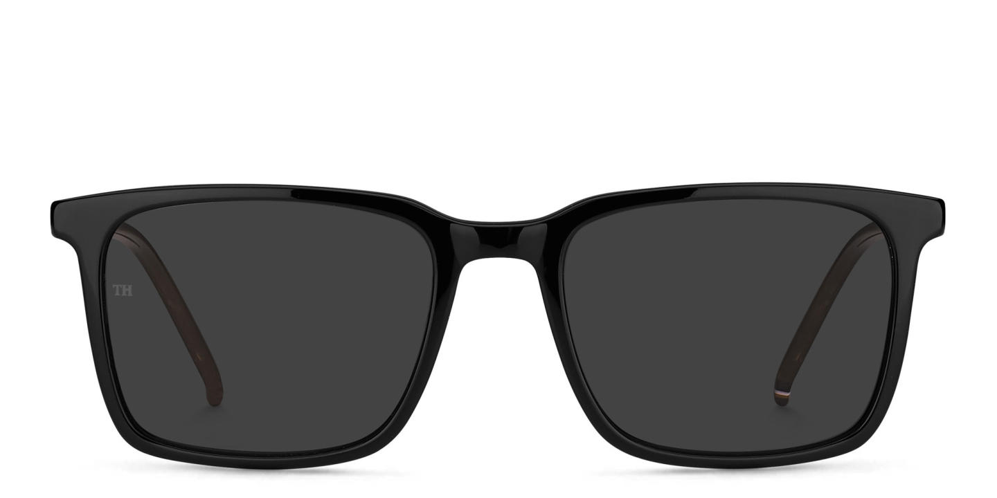 Tommy Hilfiger Square Sunglasses in Black – Product Photo 0