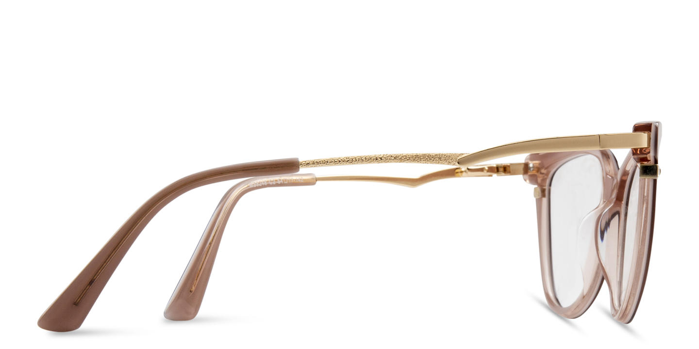 Shop Sojo Cat-Eye Eyeglasses in Brown online.