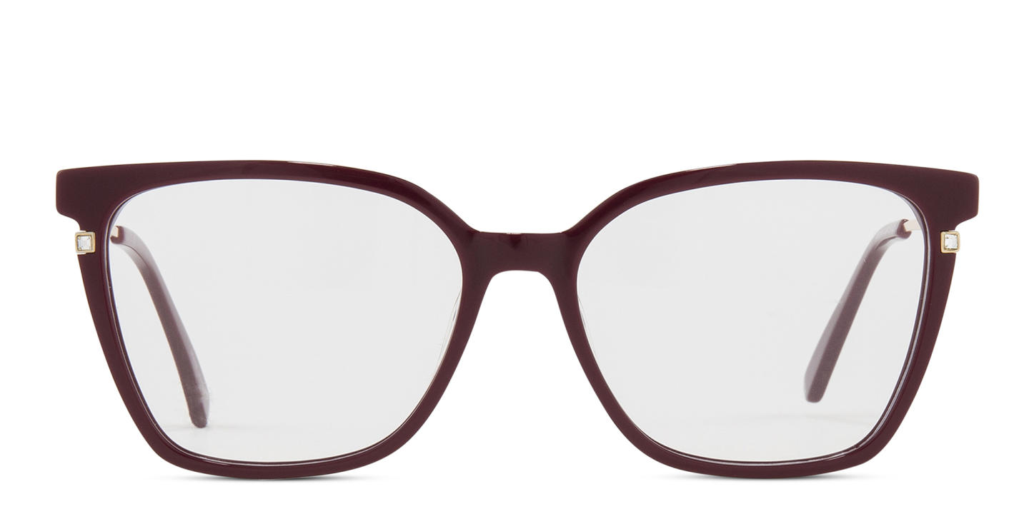 Sojo Cat-Eye Eyeglasses in Red – Product Photo 0