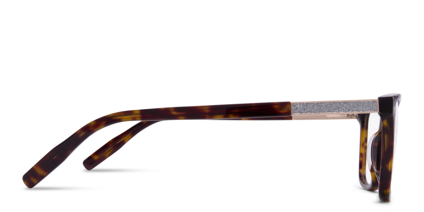 Zhantai Rectangle Eyeglasses in Havana – Product Photo 3