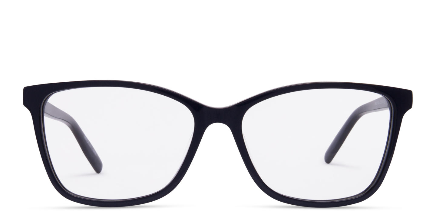 Shop Zhantai Rectangle Eyeglasses in Dark Blue online.