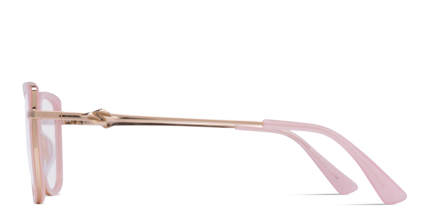 Shop Zhantai Cat-Eye Eyeglasses in Pink online.