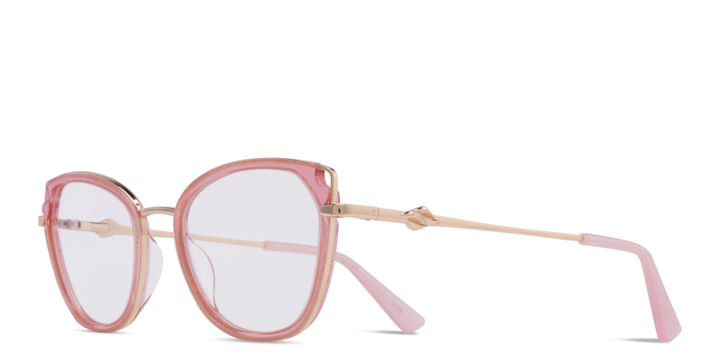 Shop Zhantai Cat-Eye Eyeglasses in Pink online.