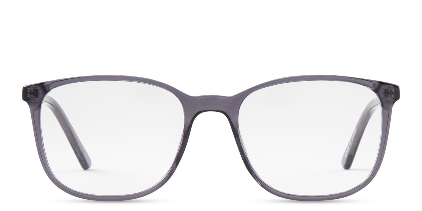 Shop DRM THEMA Unisex Square Eyeglasses in Grey online.