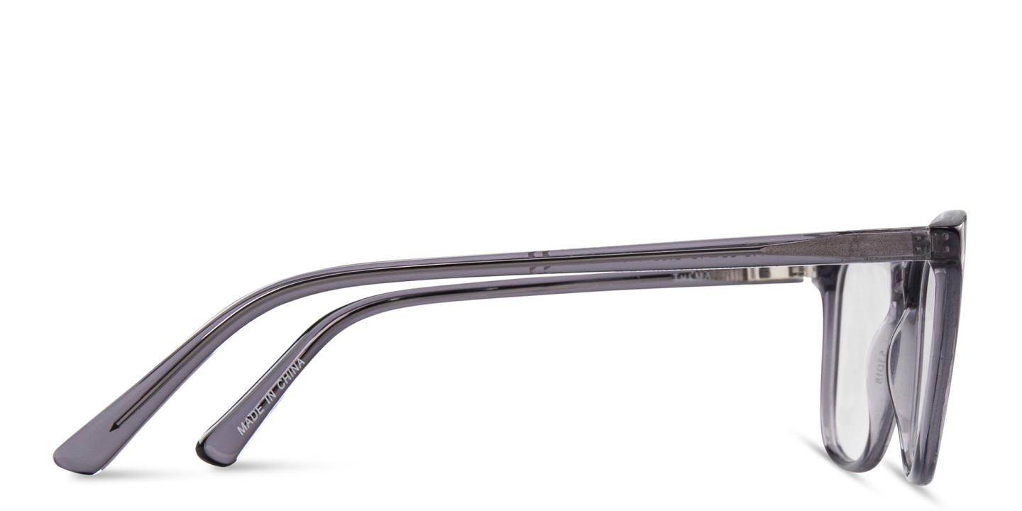 Shop DRM THEMA Unisex Square Eyeglasses in Grey online.