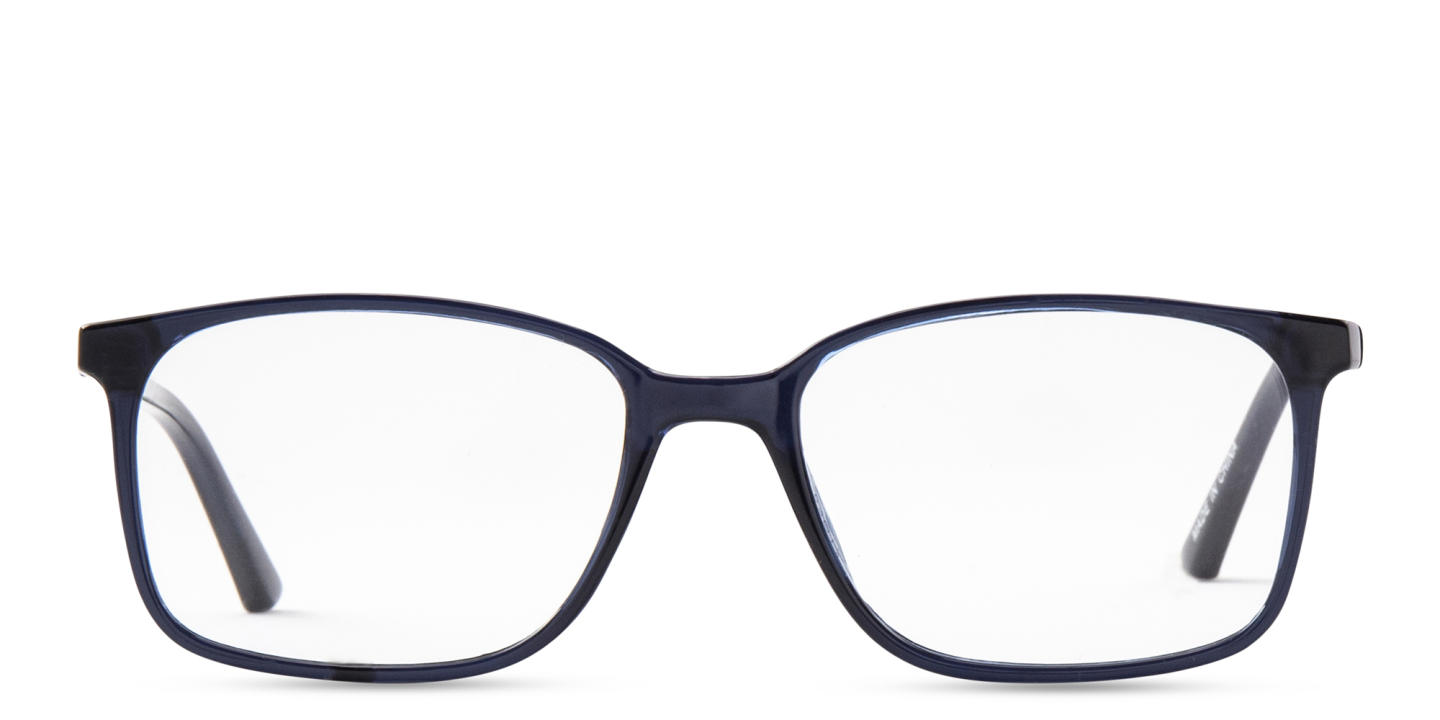 Shop DRM THEMA Square Eyeglasses in Blue online.