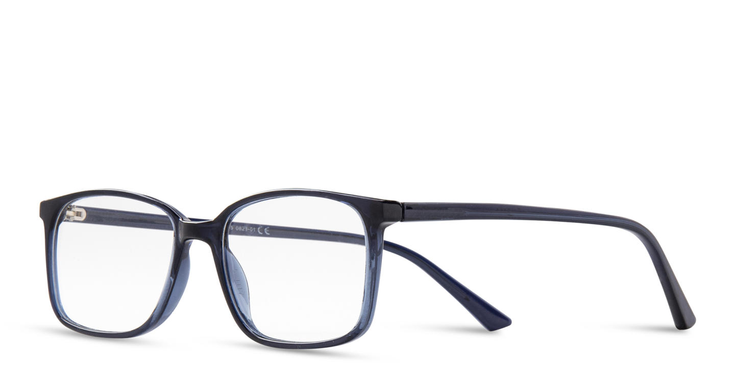 Shop DRM THEMA Square Eyeglasses in Blue online.