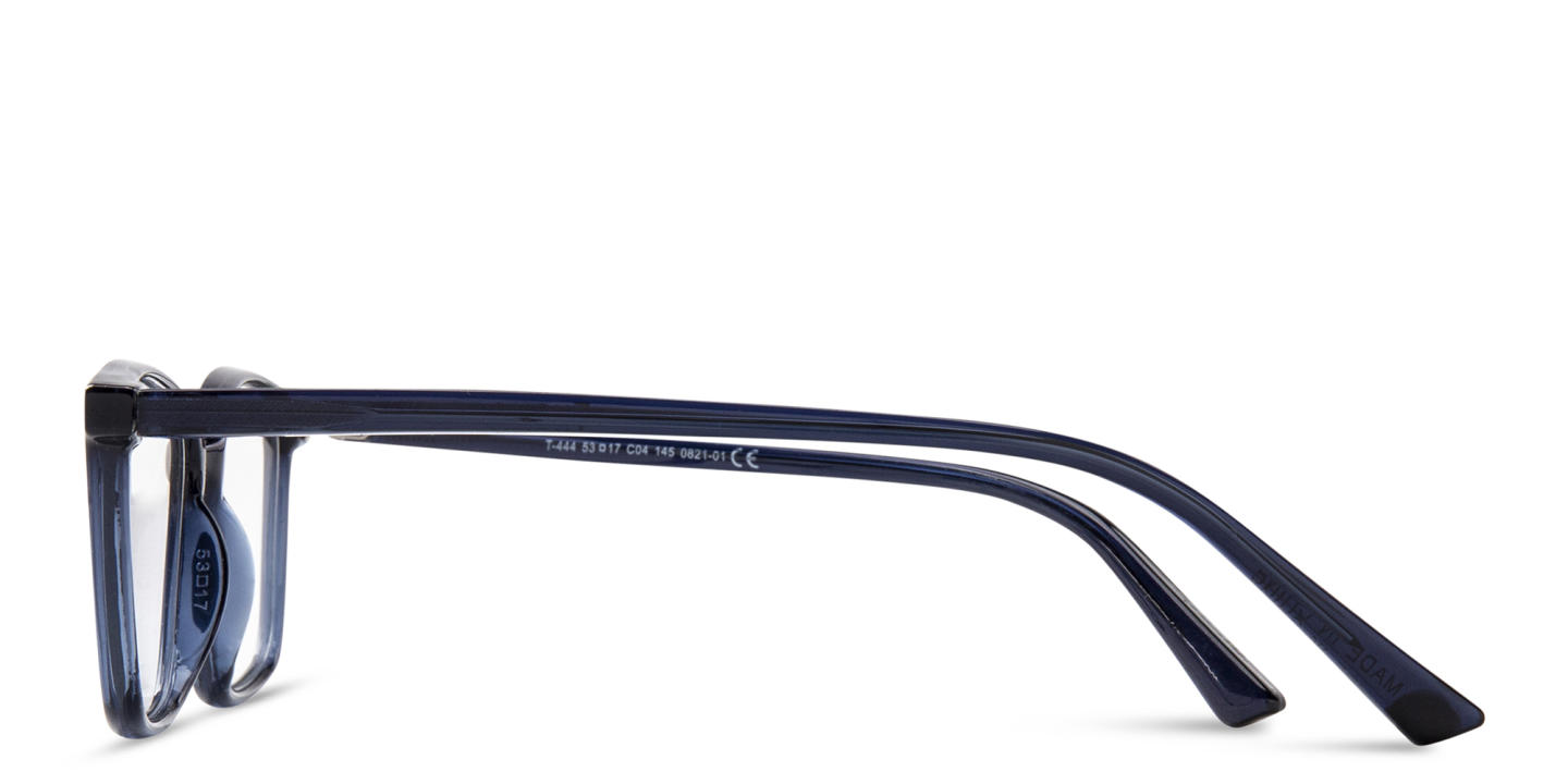 Shop DRM THEMA Square Eyeglasses in Blue online.
