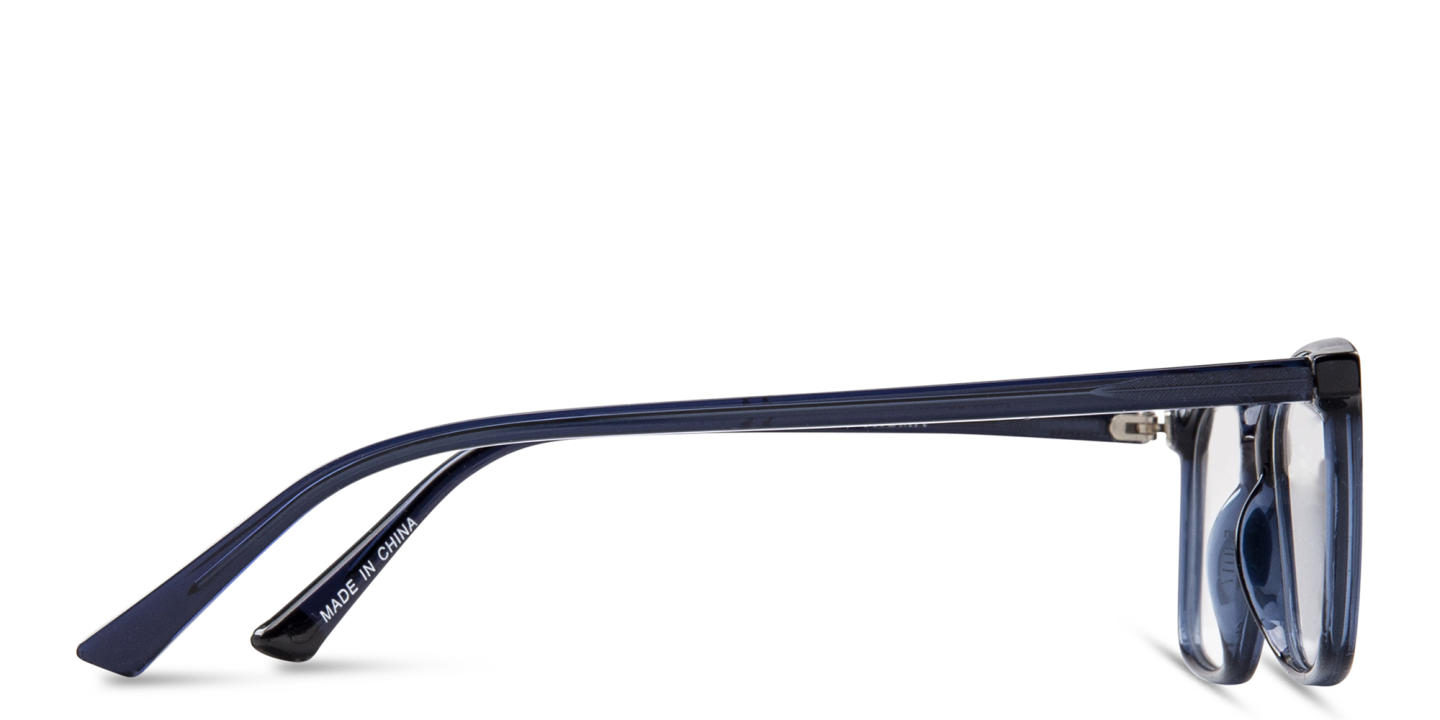 Shop DRM THEMA Square Eyeglasses in Blue online.
