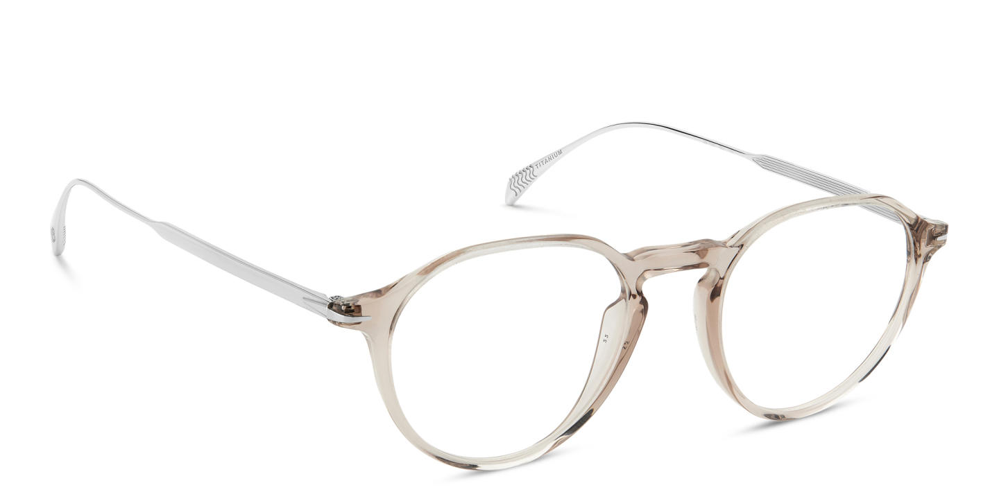 DAVID BECKHAM Panthos Eyeglasses in Mud – Product Photo 2