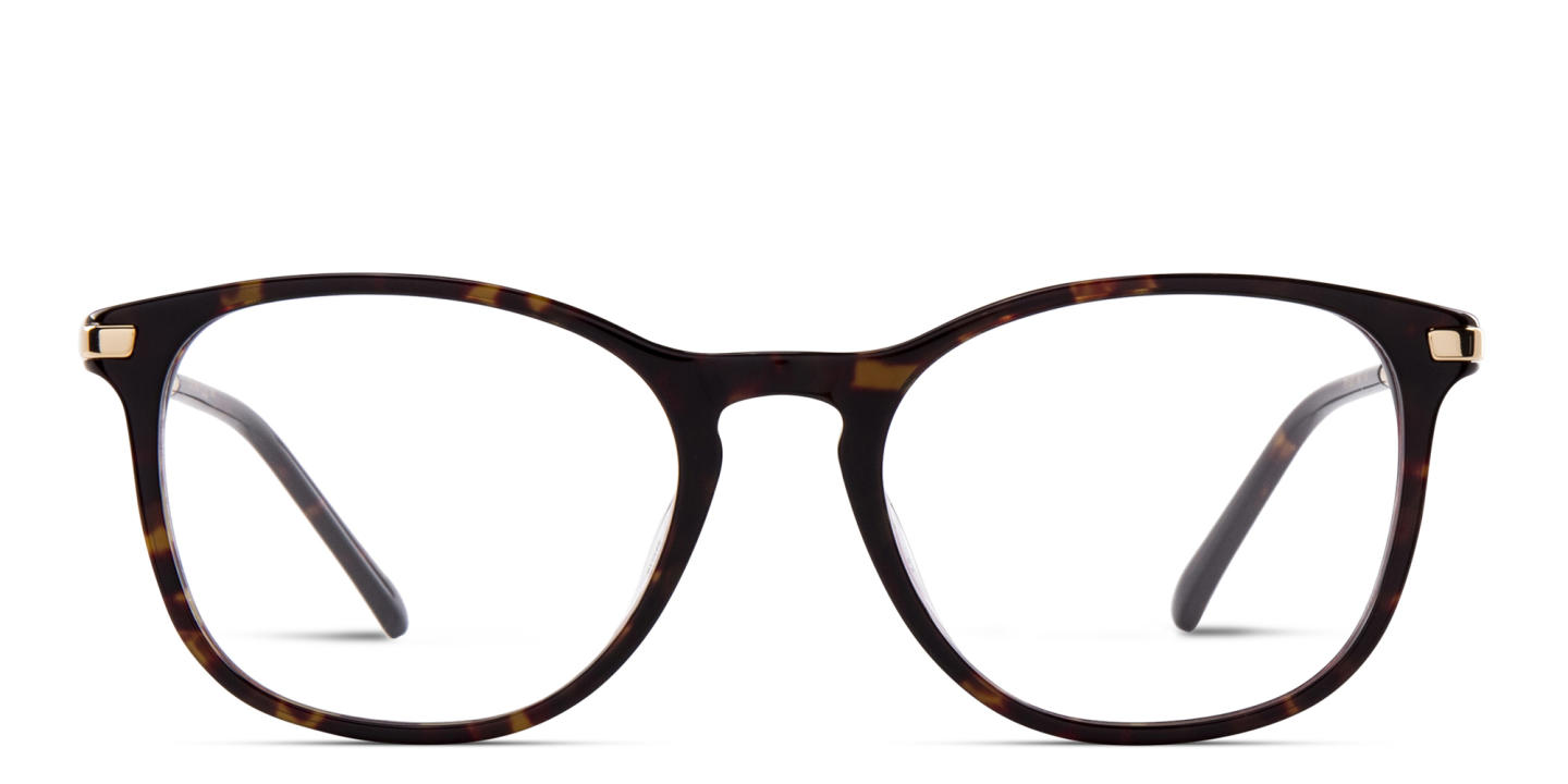 EYE'M Round Eyeglasses in Havana – Product Photo 0
