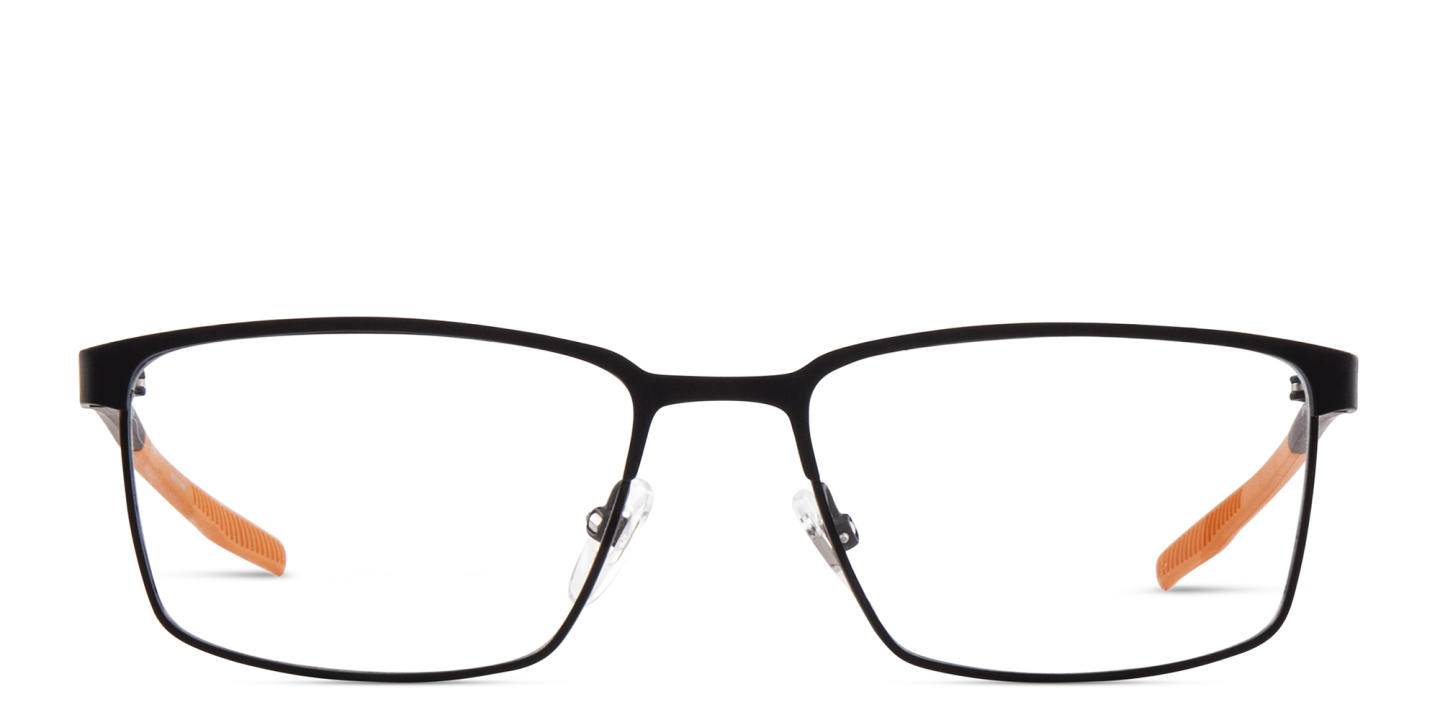 EYE'M Rectangle Eyeglasses in Black – Product Photo 0
