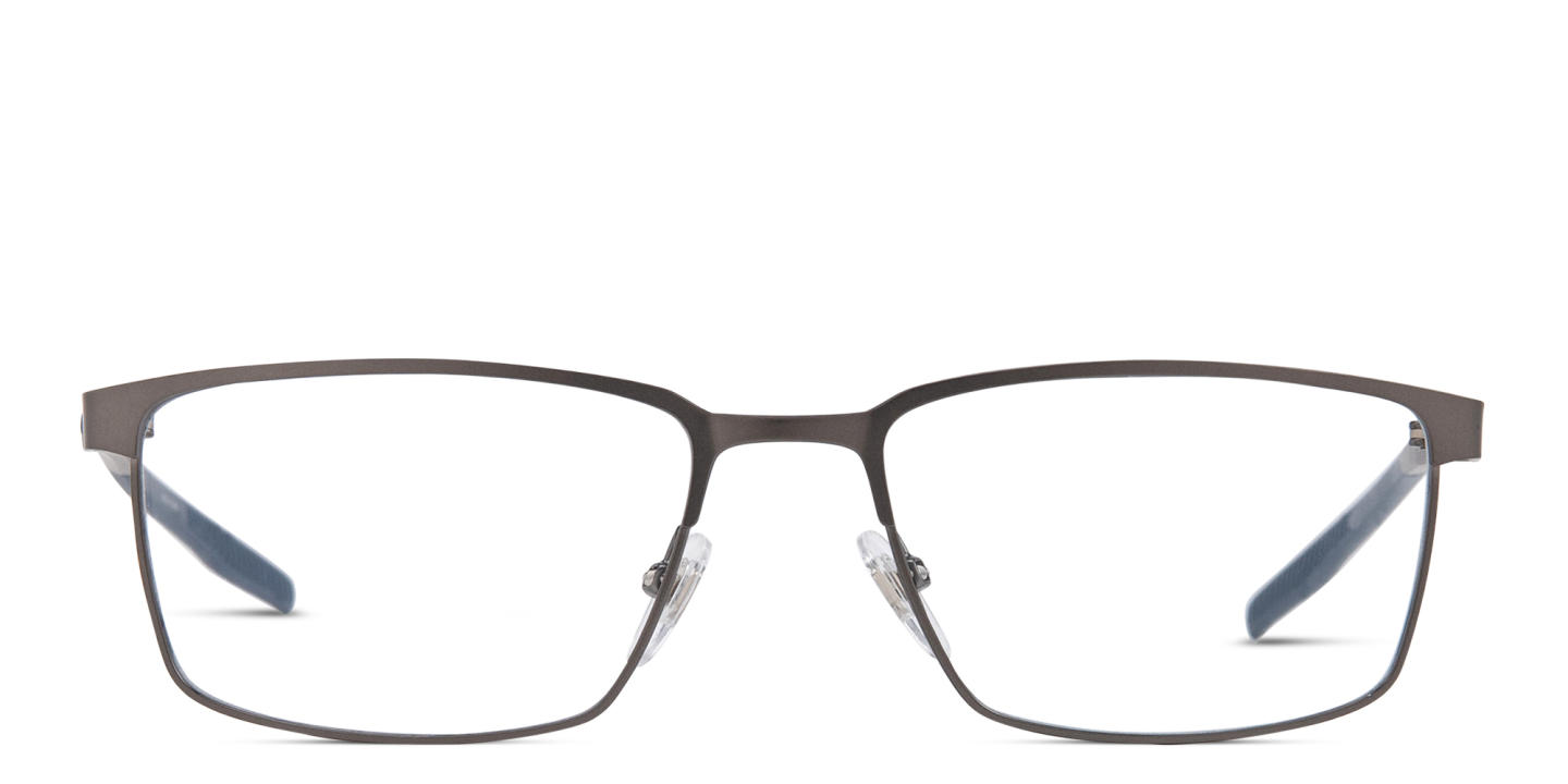 EYE'M Rectangle Eyeglasses in Gunmetal – Product Photo 0