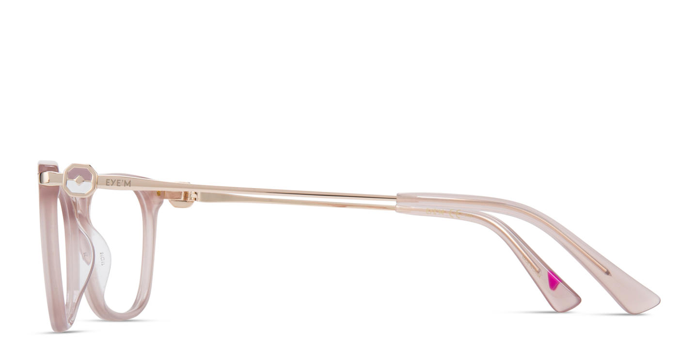EYE'M Cat-Eye Eyeglasses in Nude – Product Photo 4