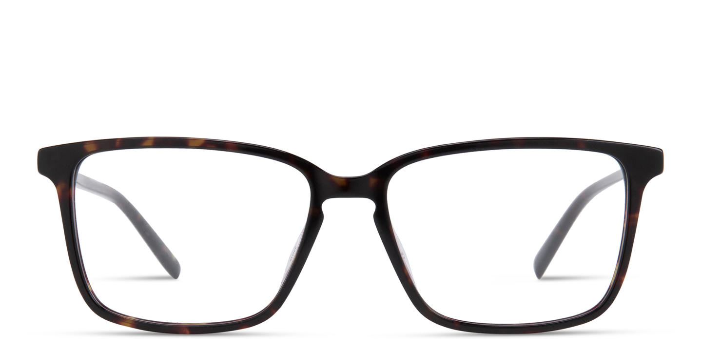 Shop EYE'M Square Eyeglasses in Brown online.