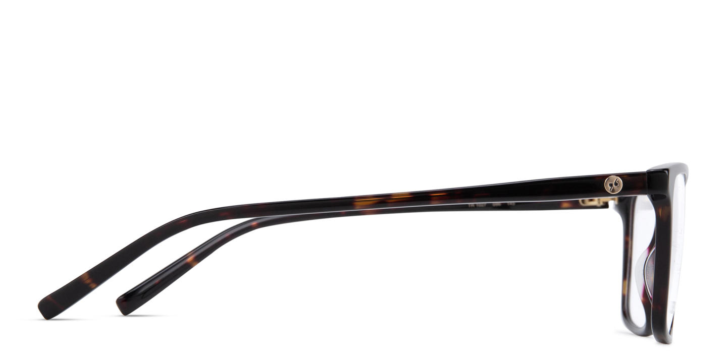 Shop EYE'M Square Eyeglasses in Brown online.