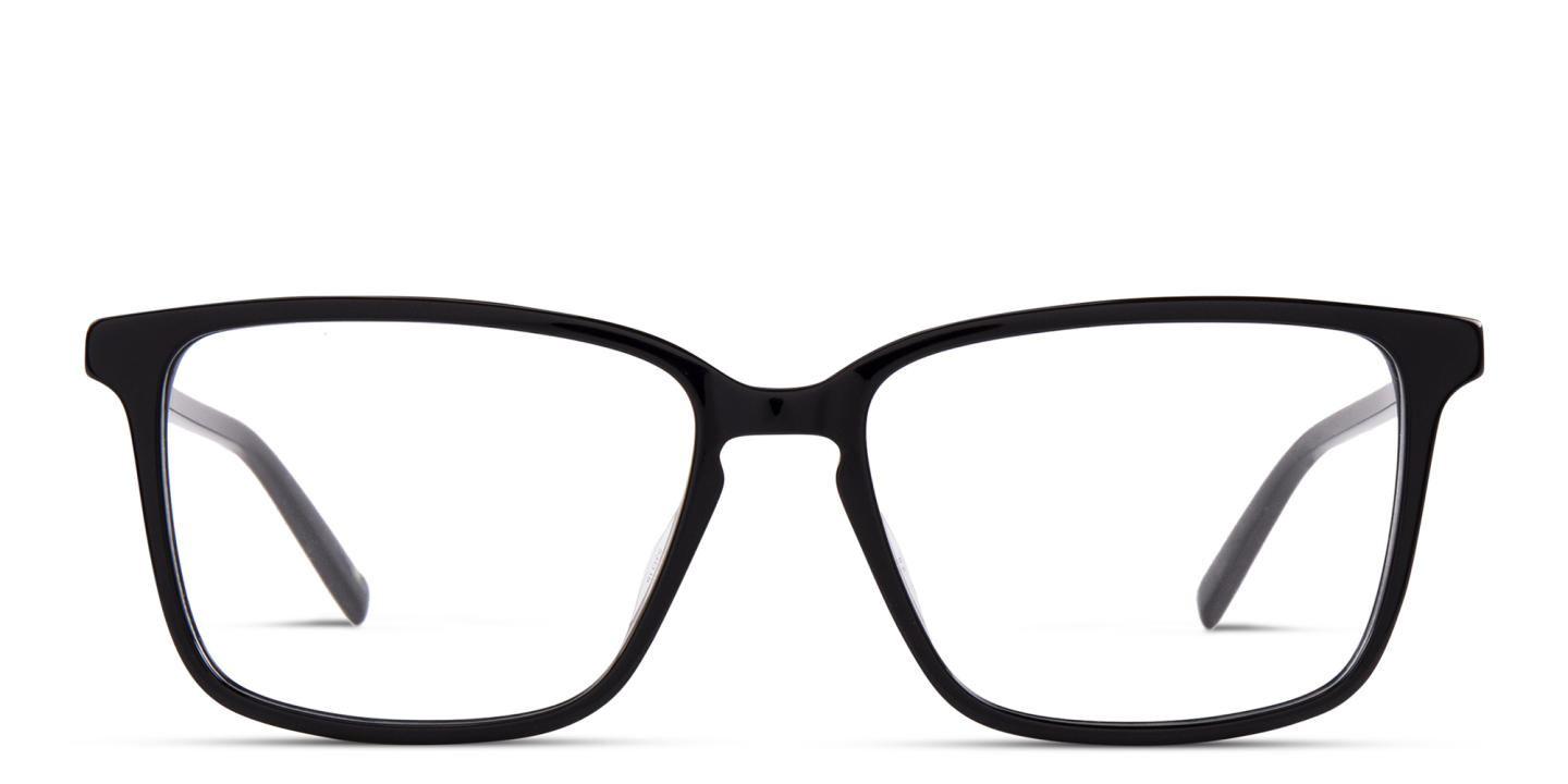 Shop EYE'M Square Eyeglasses in Black online.