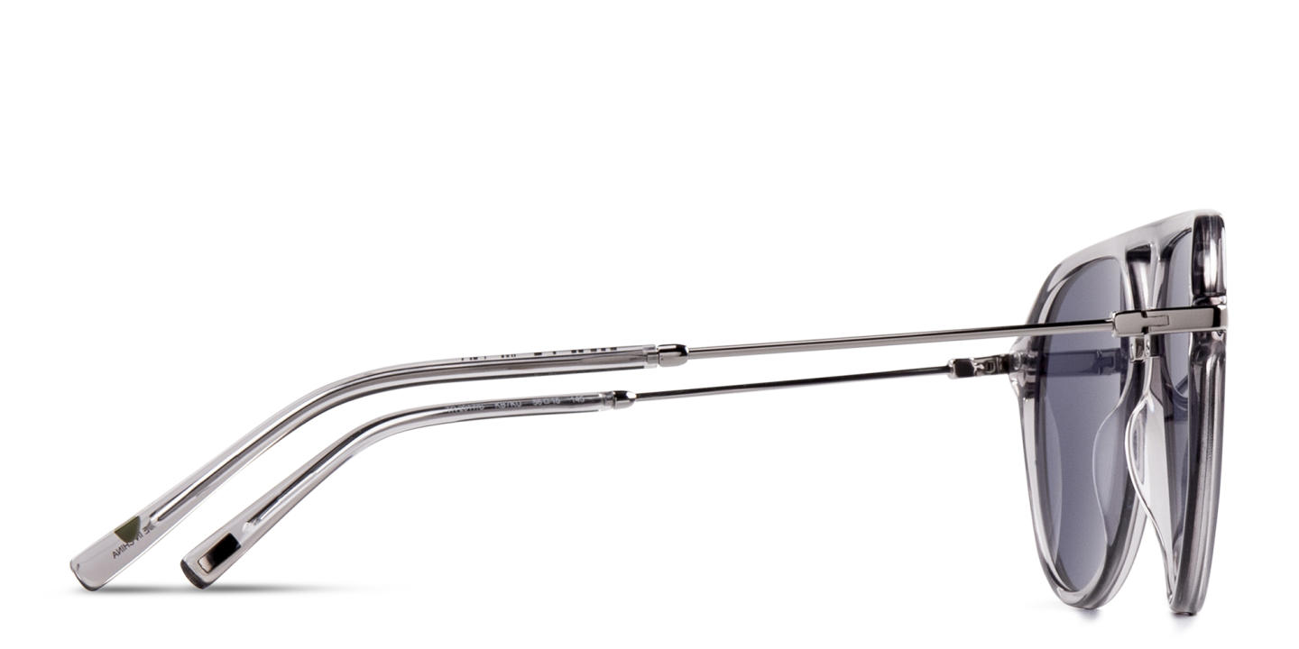 EYE'M Aviator Sunglasses in Grey – Product Photo 3