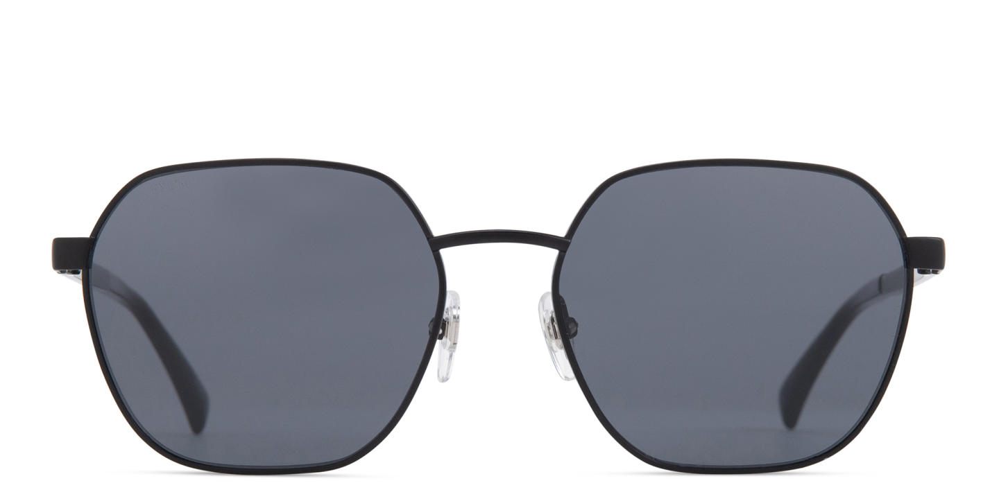 EYE'M Irregular Sunglasses in Black – Product Photo 0