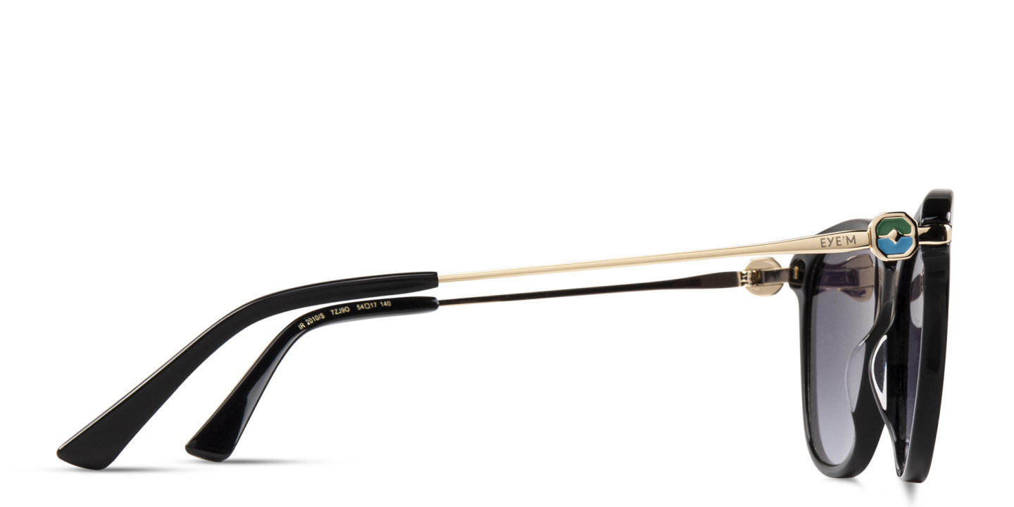 EYE'M Cat-Eye Sunglasses in Black – Product Photo 3