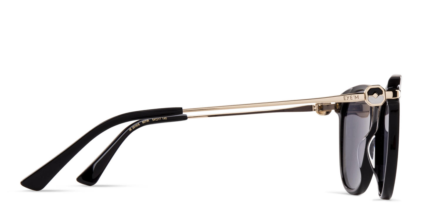 EYE'M Cat-Eye Sunglasses in Black – Product Photo 3